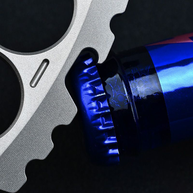 Smiley Face Titanium Knuckle Duster Multi-Function Bottle Opener