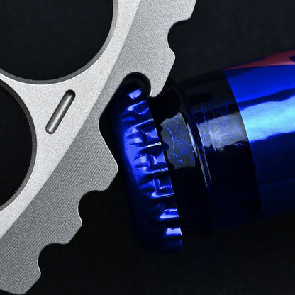 Smiley Face Titanium Knuckle Duster Multi-Function Bottle Opener