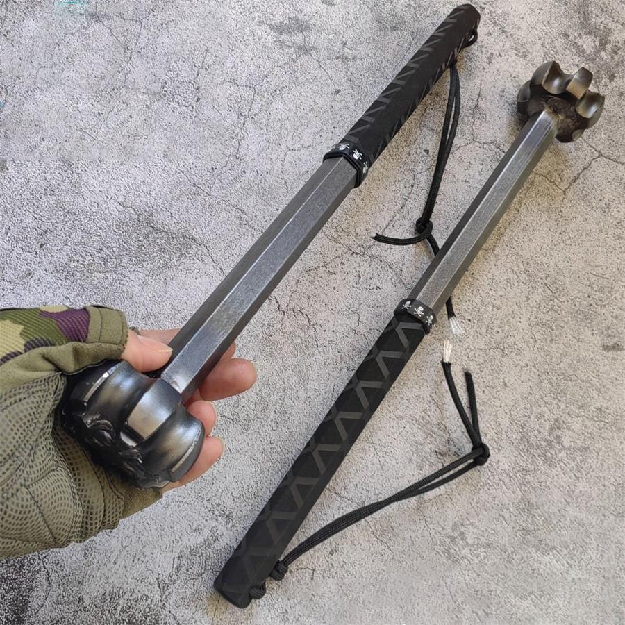 Solid Steel Self-Defense Window Breaker Hammer