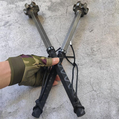 Solid Steel Self-Defense Window Breaker Hammer