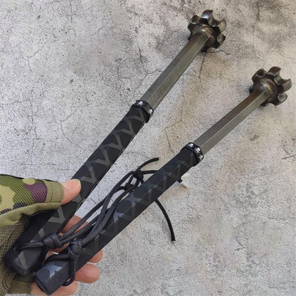 Solid Steel Self-Defense Window Breaker Hammer