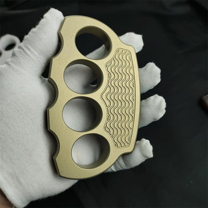 Solid Aluminum Knuckle Self-defense Window-breaking Fighting Protective Gear