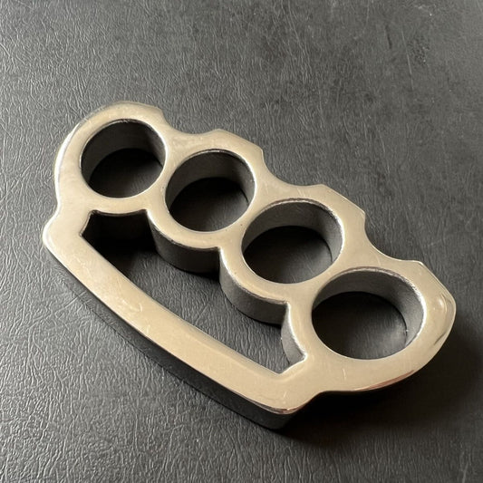 Steel Knuckle Duster Window Breaker Boxing Combat Gear