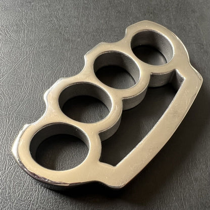 Steel Knuckle Duster Window Breaker Boxing Combat Gear