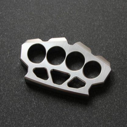 Solid Steel Knuckle Duster Defensive EDC Tools