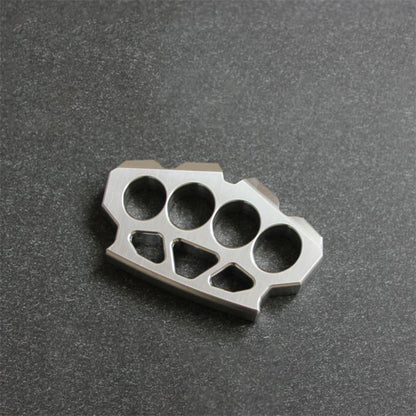 Solid Steel Knuckle Duster Defensive EDC Tools