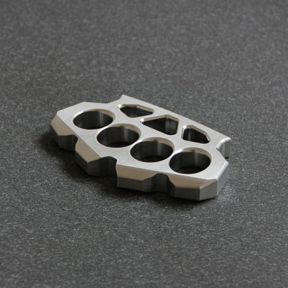 Solid Steel Knuckle Duster Defensive EDC Tools