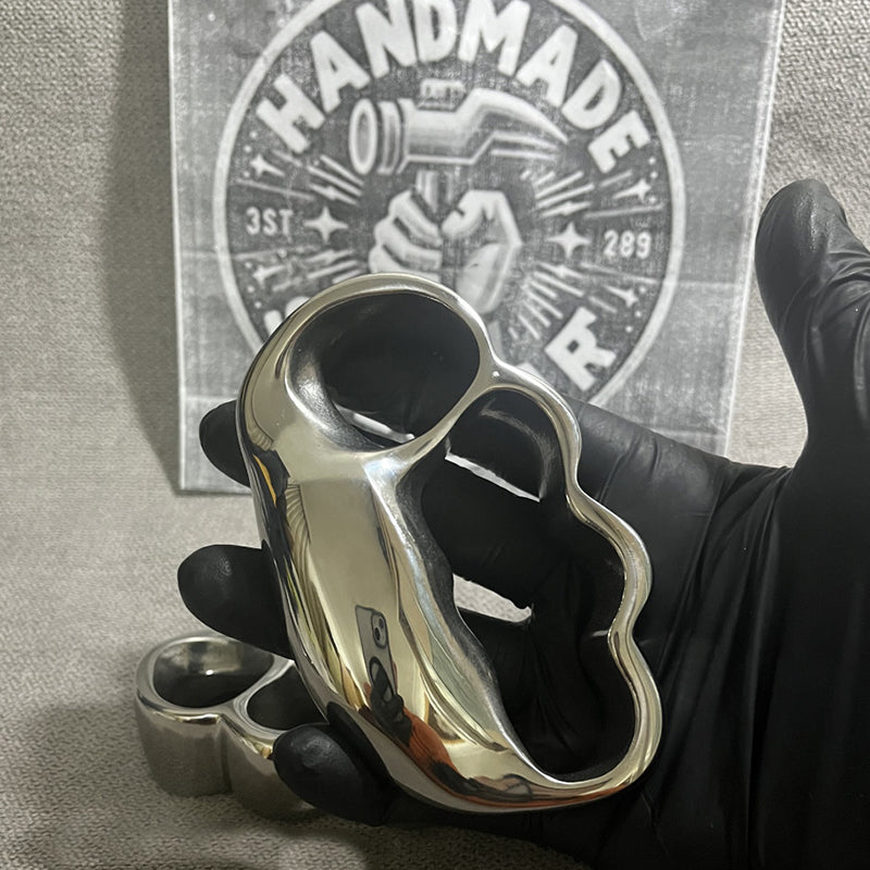 Solid Steel Self-defense Knuckle Duster EDC Tool