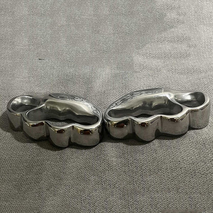 Solid Steel Self-defense Knuckle Duster EDC Tool