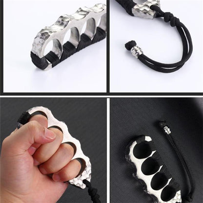 Titanium Meteorite Pattern Pea Knuckle Duster