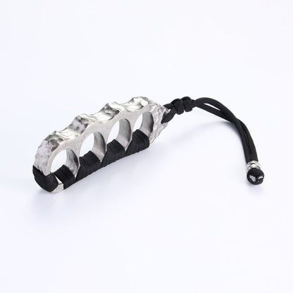 Titanium Meteorite Pattern Pea Knuckle Duster