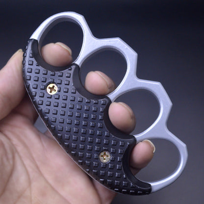 gray Thickened clip knuckle duster