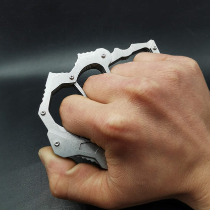 Solid Three-finger steel knuckle 6