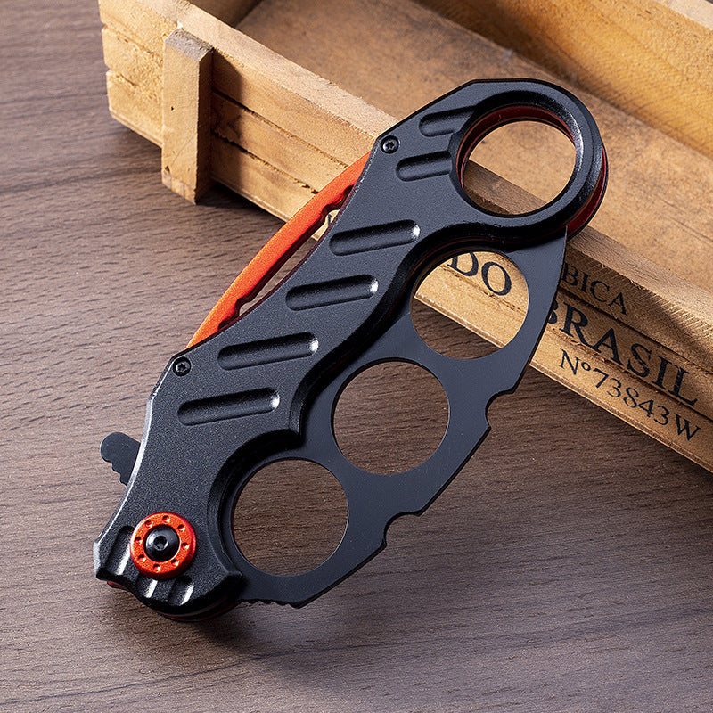 Folding Three fingers knuckle knife