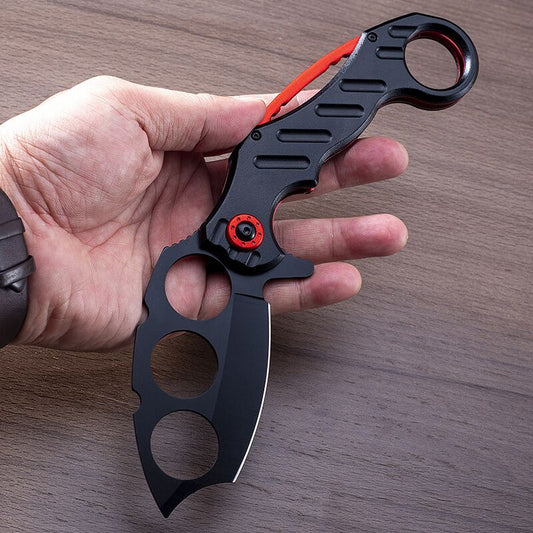 Folding Three fingers knuckle knife 5