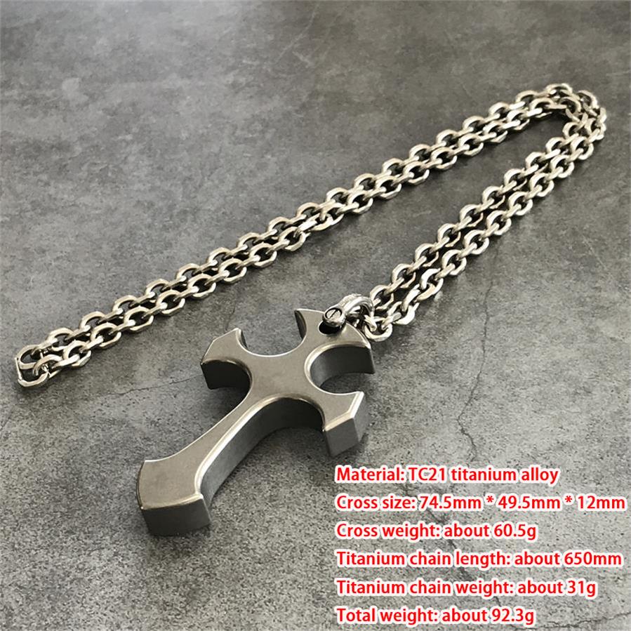 TC21 Titanium Cross Knuckle Duster Self-Defense EDC Decoration