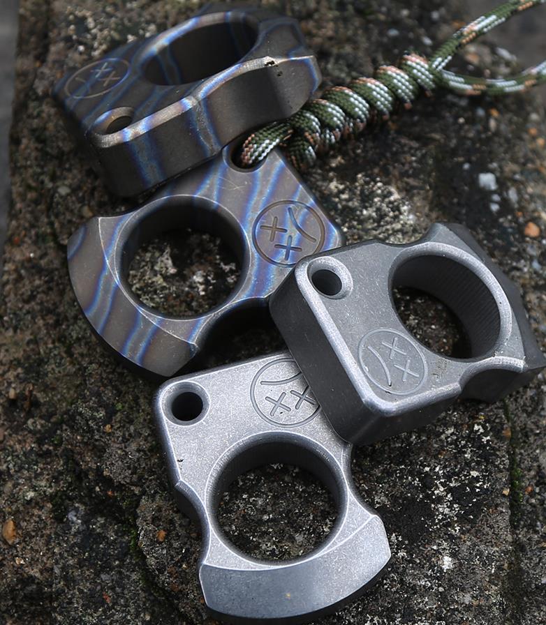 one finger Titanium knuckle dusters 10