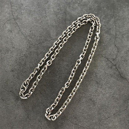 Titanium Chain Necklace for Men & Women - Durable & Lightweight
