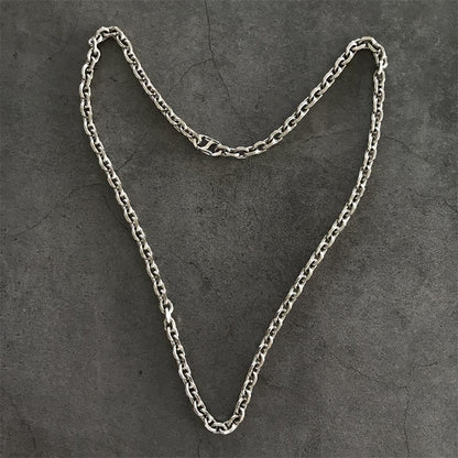 Titanium Chain Necklace for Men & Women - Durable & Lightweight