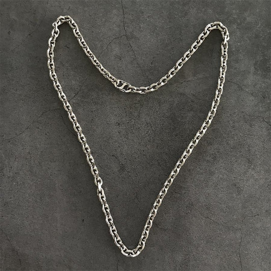 Titanium Chain Necklace for Men & Women - Durable & Lightweight