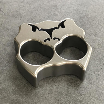 TC21 Titanium Dog Head Knuckle Duster EDC Decoration