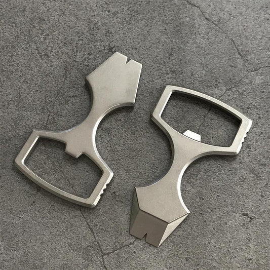 Mini Titanium Bottle Opener Crowbar EDC Gadgets