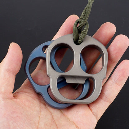 Mini Titanium Knuckle Multi-function Bottle Opening EDC Tool