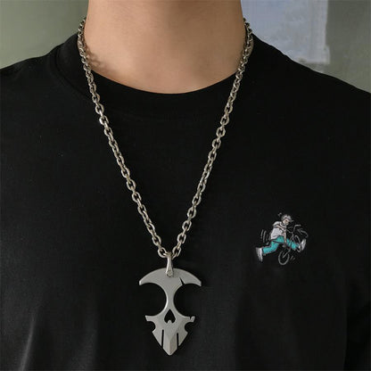 TC21 Titanium Knuckle Duster Self-Defense Doomsday Shield Self-defense Pendant