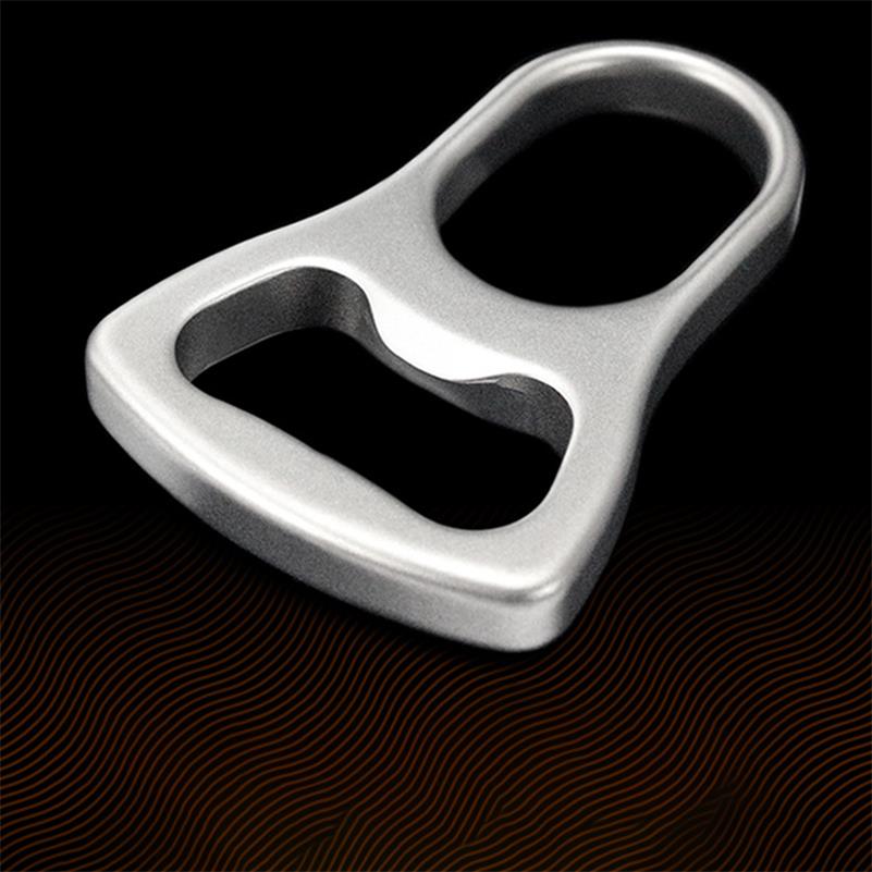 Titanium Knuckle Duster Open-bottle Boxing Self -defense Tool