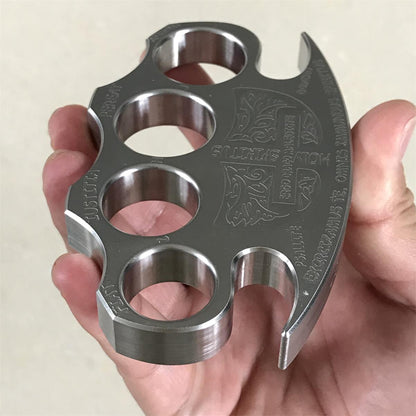 Warrior Solid steel knuckle duster 1