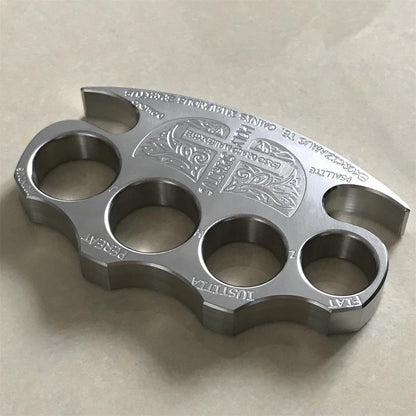 Warrior Solid steel knuckle duster 4