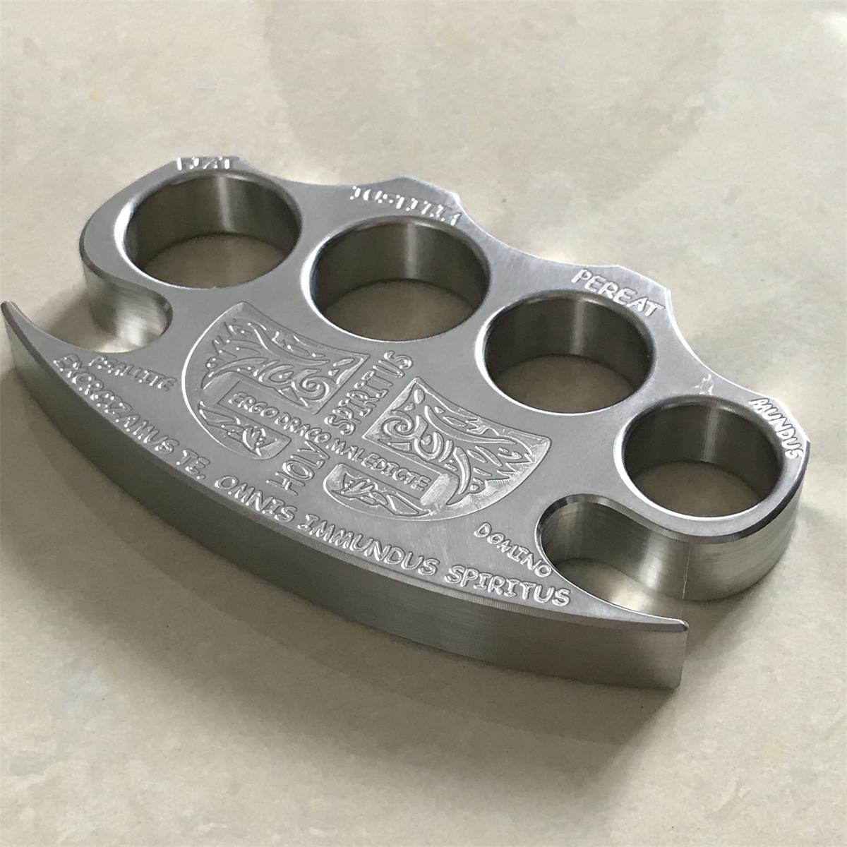 Warrior Solid steel knuckle duster 6