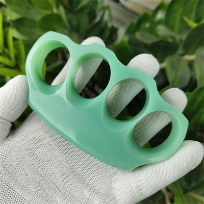 Beautiful Water Green G10 Knuckle Duster