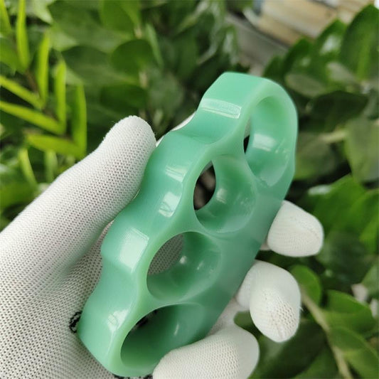 Beautiful Water Green G10 Knuckle Duster