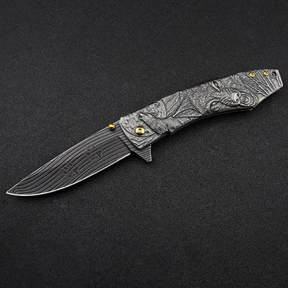 Brave Wolf Folding Knife Outdoor Tactical Safety Knives