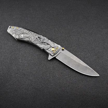 Brave Wolf Folding Knife Outdoor Tactical Safety Knives