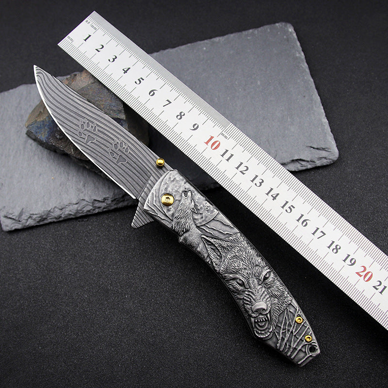 Brave Wolf Folding Knife Outdoor Tactical Safety Knives