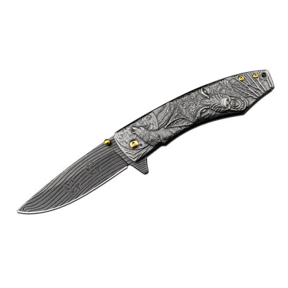 Brave Wolf Folding Knife Outdoor Tactical Safety Knives