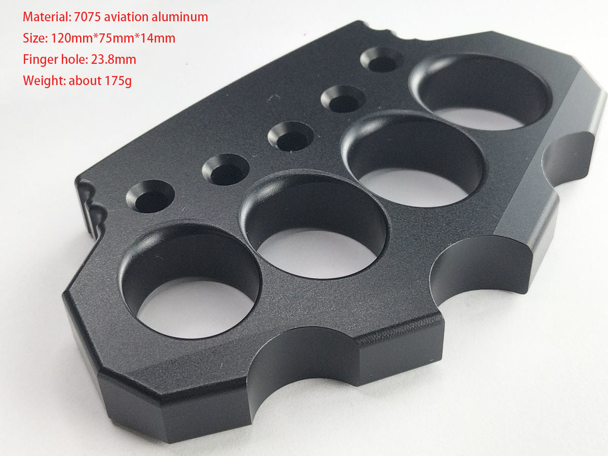 Thickened aluminum knuckle dusters 1