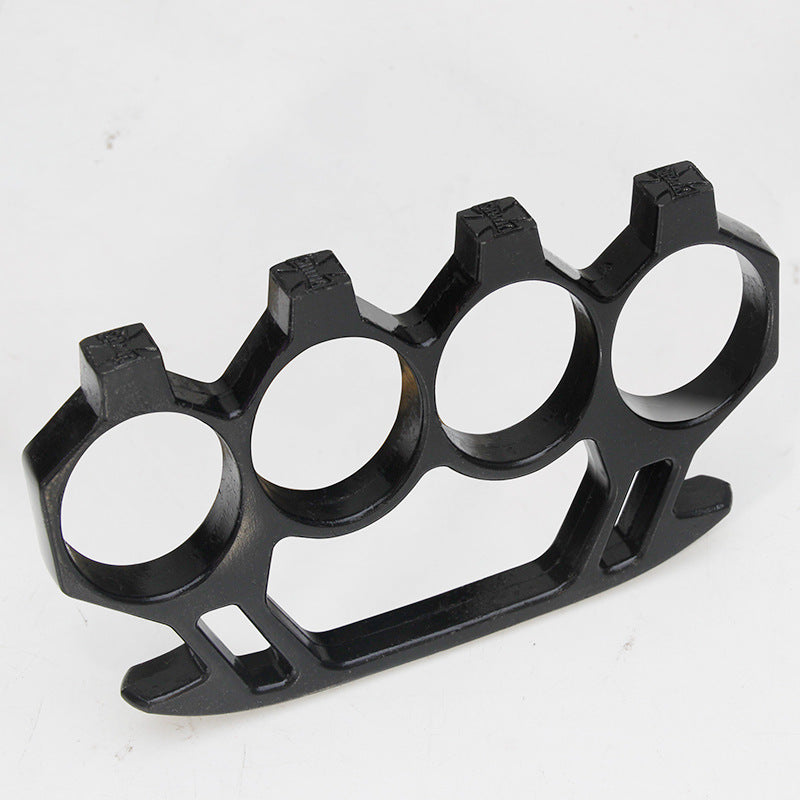 assault brass knuckle duster black 4