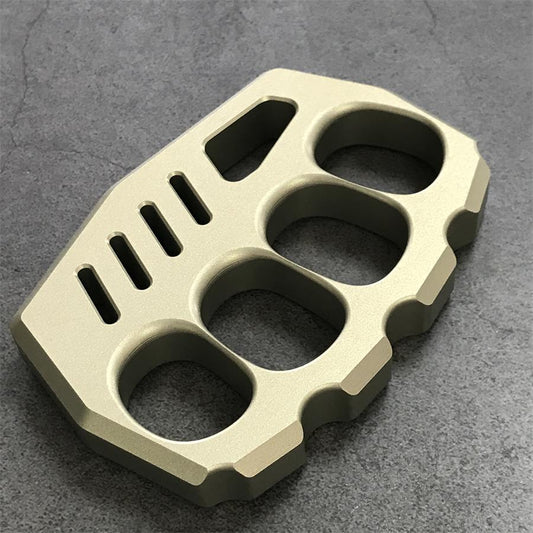 Large Finger Hole Aviation Aluminum Knuckle Dusters