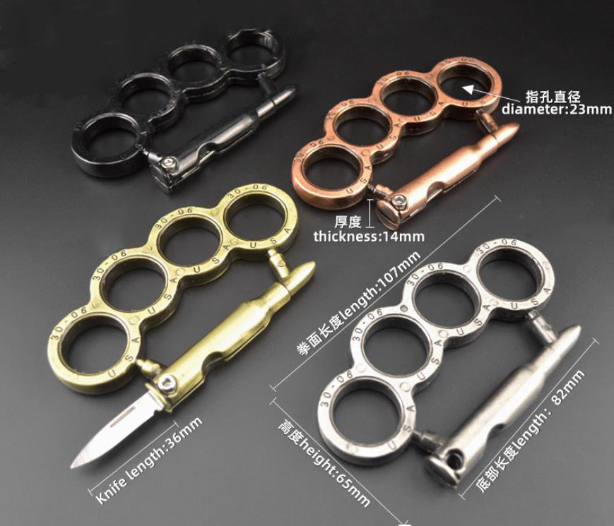 Multipurpose bullet knife knuckle duster 3