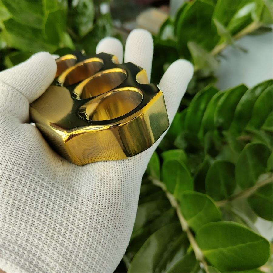 Solid Classic Titanium Alloy Knuckle Duster