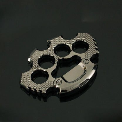 Sturdy Heavy Knuckle Duster Window Breaking Self-Defense Gear