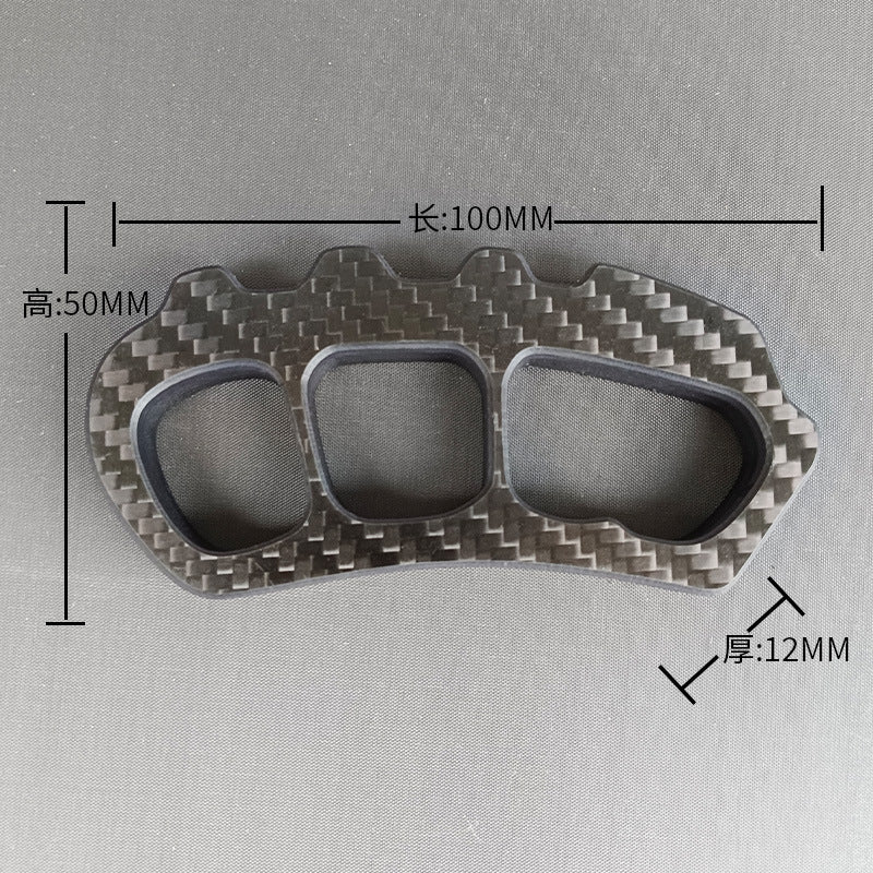 three finger carbon fiber knuckle duster