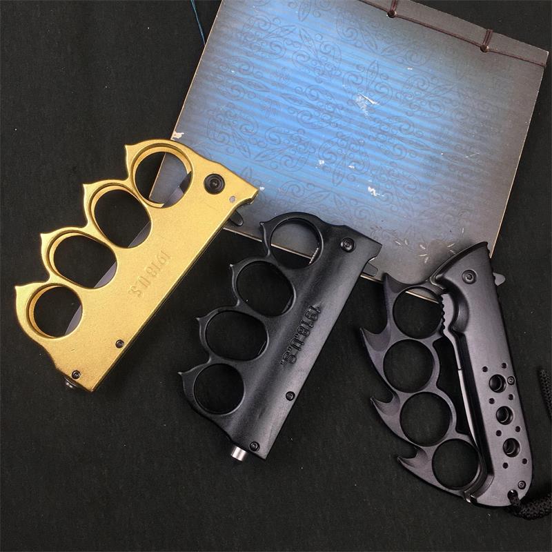 knuckle folding knife