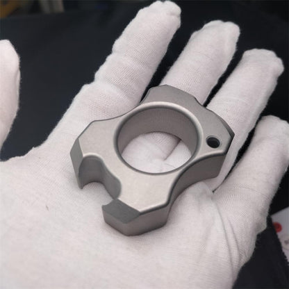 304 Stainless Steel Mini Knuckle Duster Multifunctional Bottle Opening Tool