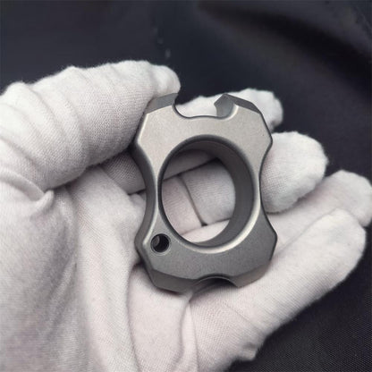 304 Stainless Steel Mini Knuckle Duster Multifunctional Bottle Opening Tool