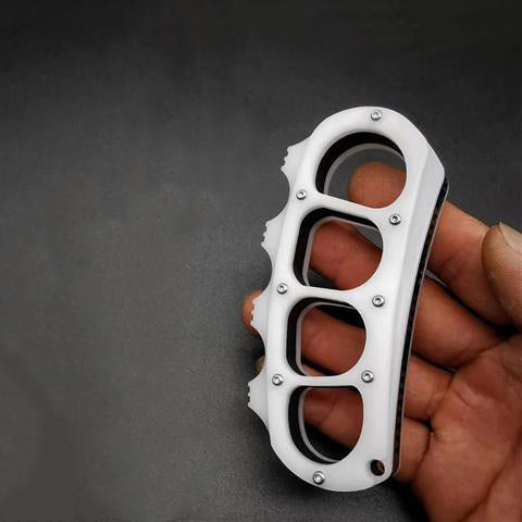 Outdoor Strong Knuckle Duster Defense Window Breaker Camping Boxing Guard Combat Defense EDC Tool