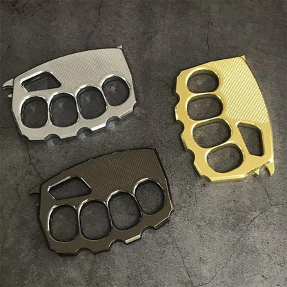 Four Finger Broken Window Brass Knuckle Duster